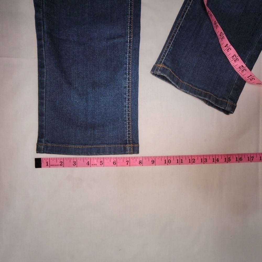 V Cristina Studded Mid-rise Straight Leg Midwash Women's Jeans Size 10 - Picture 13 of 13